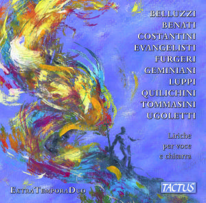 Copertina CD Tactus Armelin Musica 2021